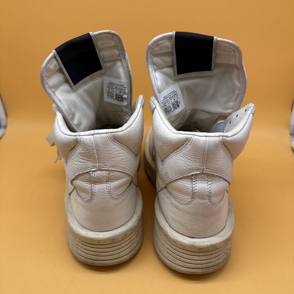 Rick Owens x Converse Men\'s Size 10 DRKSHDW TURBOWPN Mid Egret White Cream EUC main image 4